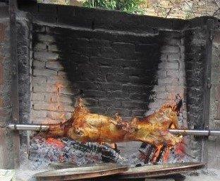 Olukbaşı Oğlak Çevirme Kebabı — yöresel lezzet görseli