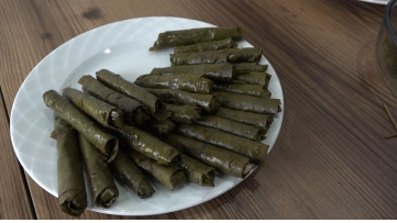 Malatya Tevek Yaprağı Sarması — yöresel lezzet görseli